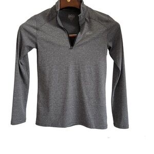REI Pullover Zip Neck Shirt -Long Sleeve - Large (Youth)-Unisex